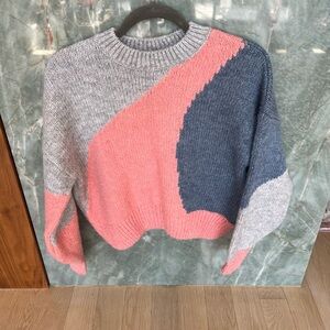 Topshop Colorblock Sweater